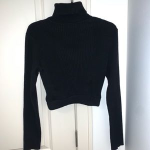 UO cropped turtleneck long sleeve